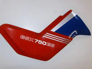 SUZUKI GSX750ES Zijkap Rechts Rood / Blauw