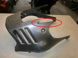 Suzuki GSX750F Onderkuip grijs