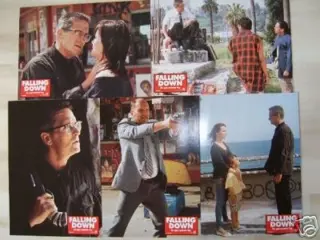 FALLING DOWN lobbycard set.