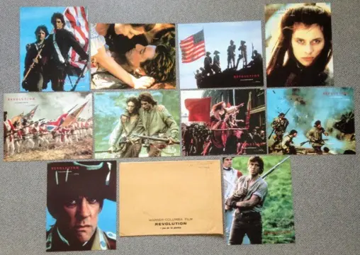 REVOLUTION lobbycard set.