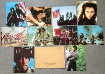 REVOLUTION lobbycard set.