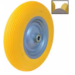 PU lekvrij kruiwagenwiel