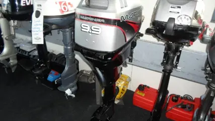 Nette F 9,9 Langstaart motoren.