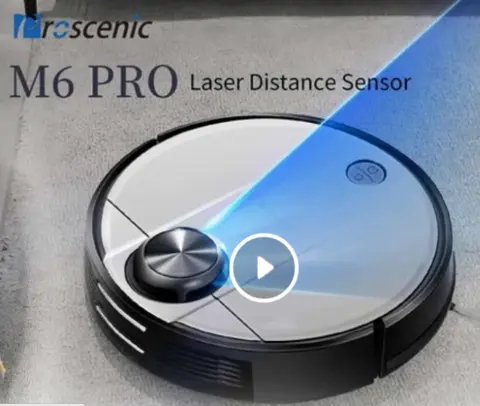 Proscenic M6 Pro LDS Robot Vacuum Cleaner with Laser