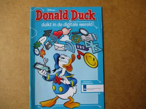 Donald duck digitale wereld adv8435