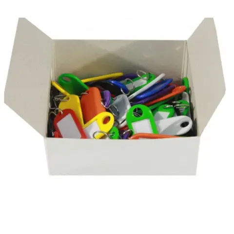 Assortiment sleutel labels (inhoud:50st)