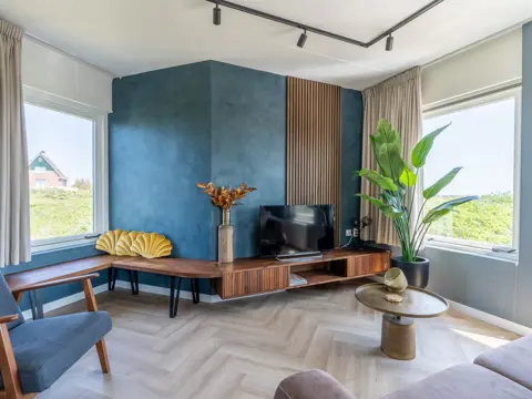 Keurig ingericht appartement met uitzicht over de duinen en De Koog