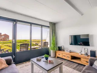 Modern appartement in De Koog met zicht op de duinen