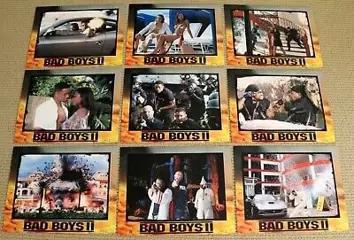 BAD BOYS II lobbycard set.*