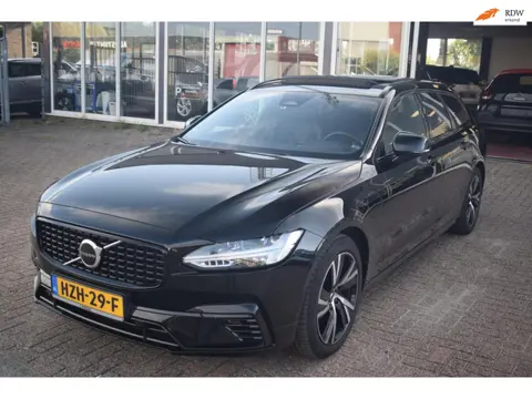 Volvo V90 2.0 T6 AWD 398 PK Twin Engine Recharge Plug-in Hybrid R Design|Panoramadak|Harman kardon|E