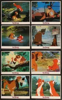 THE FOX AND THE HOUND lobbycard set.