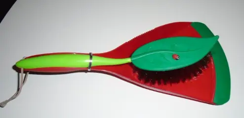 STOFFER EN BLIK DETAIL LIEVEHEERSBEESTJE NIEUW