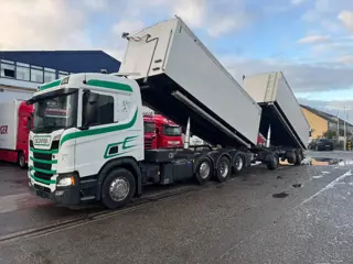 Scania R500 NGS 8X2 EURO 6 + NBS HANGER KIPPER (bj 2019)
