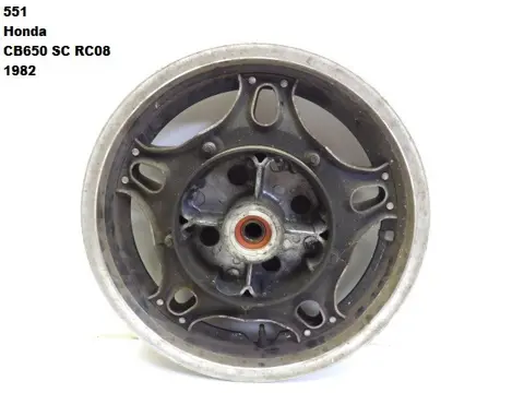 ACHTER VELG Honda CB 650 1980 - 1988