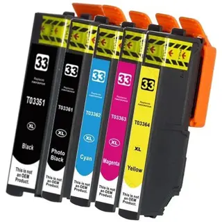 Huismerk Epson cartridges T33 XL Set (T3357)