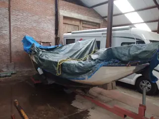 Stalen sloep 6.70m met inboard