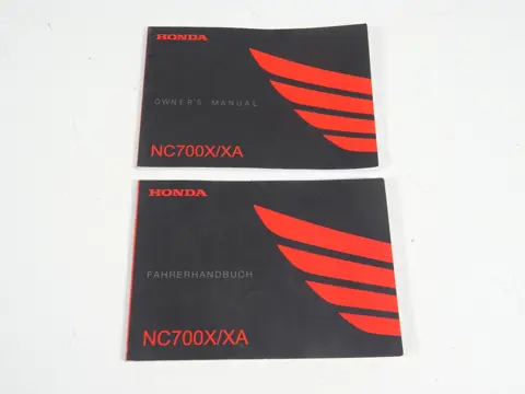 INSTRUCTIEBOEKJE Honda NC 700 X 2011 - 2015