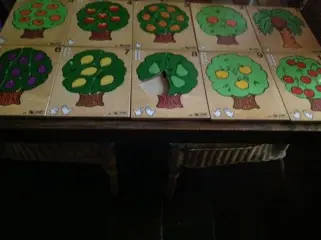 Kinder Puzzel , lesmateriaal - voor de kleintjes