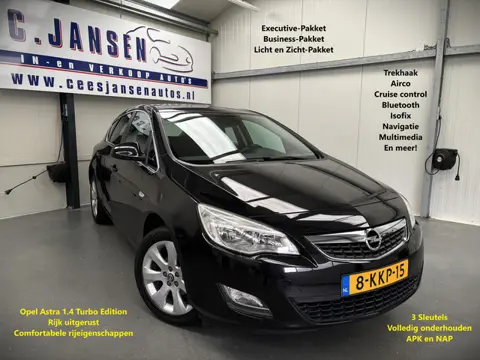 Opel Astra 1.4 Turbo Edition Executive en Business Pakket!