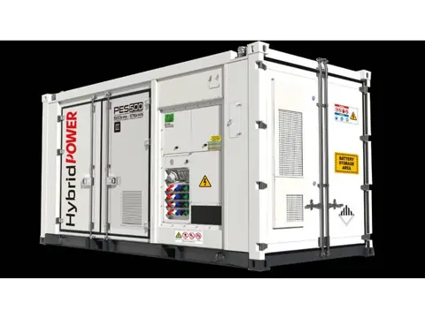 PES500 Hybrid Energy System - 500 kVA - 576 kWh (bj 2025)