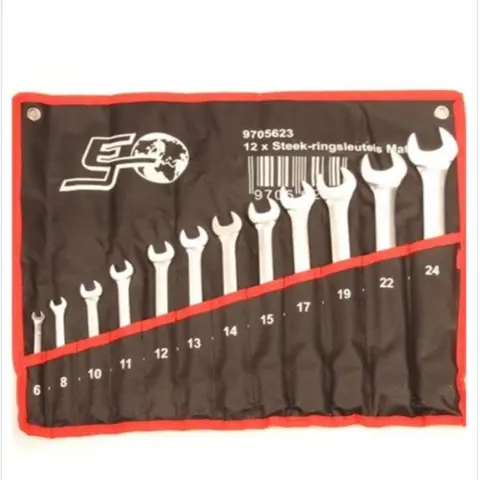 Topgear steek-ringsleutel set 12-delig