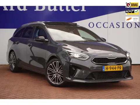 Kia Ceed Sportwagon 1.4 T-GDI 140 PK GT-PlusLine+Pano-dak+leder+Led+18"lmv+Navigatie+camera+stoel&st