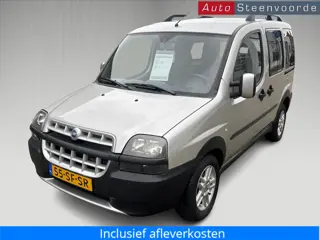 Fiat Doblò 1.6-16V Benzine Rolstoelvervoer - Airco - Parkeersensoren -  APK t/m 10-11-2026 !