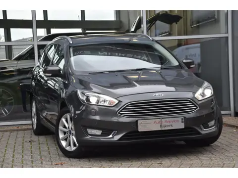 Ford Focus Wagon 1.0 Titanium Edition Airco Leder Xenon Pdc 1ste Eigenaar