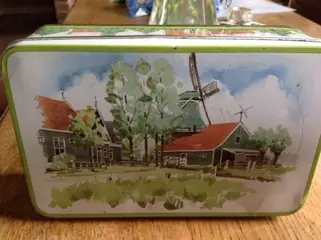 Blik / trommel - Verkade : ZAANSTREEK - 6,50 i.p.st.