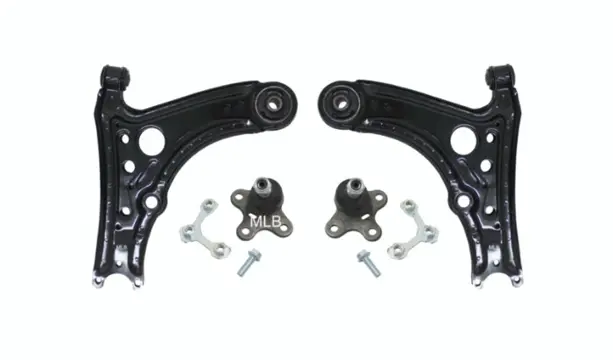 2 X Draagarm met fusee kogel VW Golf 3 / 4 Cabrio en Vento