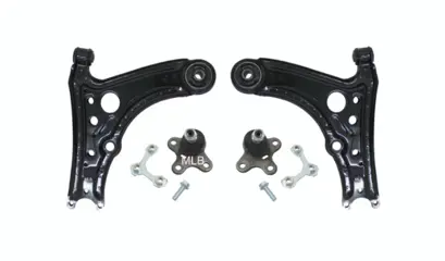 2 X Draagarm met fusee kogel VW Golf 3 / 4 Cabrio en Vento