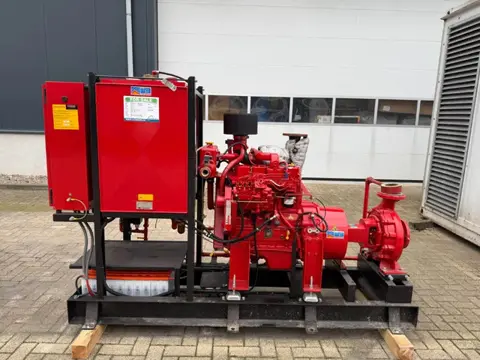 Cummins 4BT / B3.8-C Firepack 138 m3 / h Diesel Waterpomp as New ! 197 hours