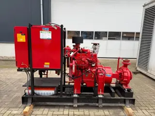 Cummins 4BT / B3.8-C Firepack 138 m3 / h Diesel Waterpomp as New ! 197 hours