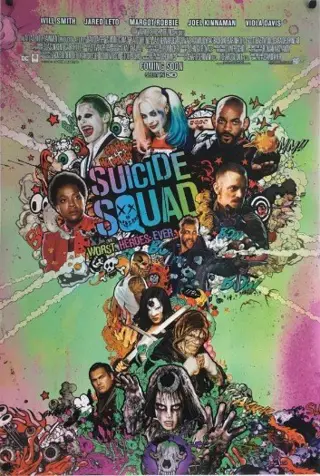 SUICIDE SQUAD filmposter.