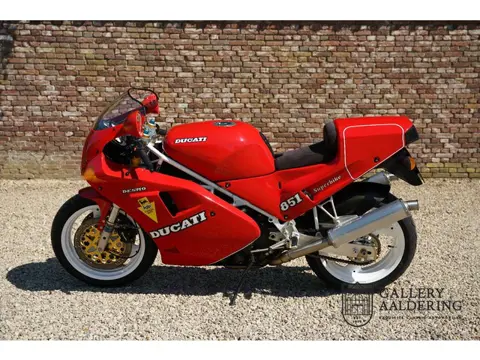 Ducati 851 Superbike SP2 with Only 285 km!!! Delivery mileage, Number 53 of 380, collectors item, st