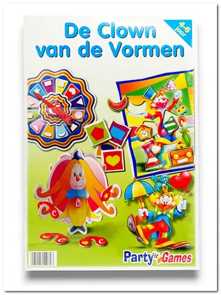 De Clown van de vormen - Party Games