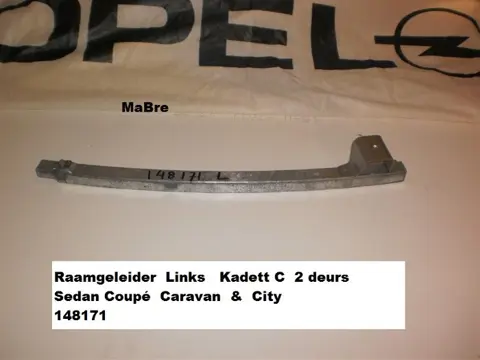 Raamgeleider Kadett C links 148171