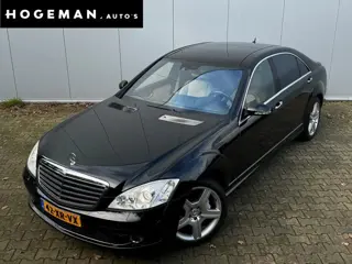 Mercedes-Benz S-klasse S500 LANG PRESTIGE PLUS BOMVOL SCHUIFDAK STOELVERWARMING KOELING NEDERLANDSE 