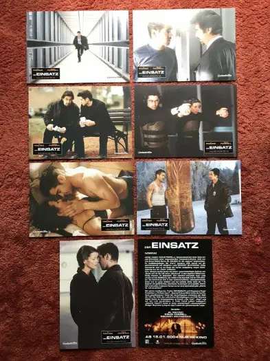 THE RECRUIT lobbycard set.