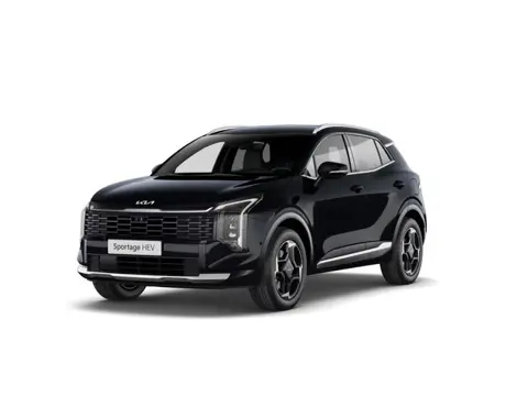 Kia Sportage 1.6 T-GDi Hybrid DynamicLine - Direct uit voorraad leverbaar - PEARL BLACK