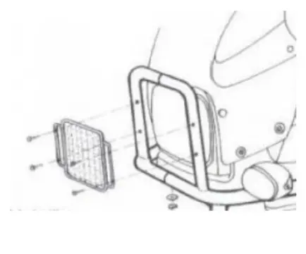 KOPLAMP BMW R 1100 GS 1994 - 1999
