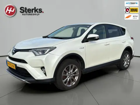Toyota RAV4 2.5 Hybrid AWD Style TREKHAAK PARELMOER WIT 4 WD DRIVE