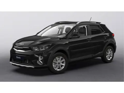 Kia Stonic 1.0 T-GDi MHEV DynamicLine - Direct uit voorraad leverbaar - AURORA BLACK PEARL