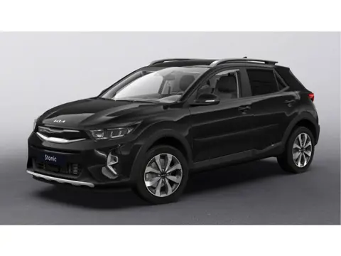 Kia Stonic 1.0 T-GDi MHEV DynamicPlusLine - Direct uit voorraad leverbaar - AURORA BLACK PEARL