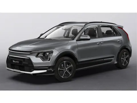Kia Niro 1.6 GDi Hybrid DynamicLine - Direct uit voorraad leverbaar - STEEL GREY