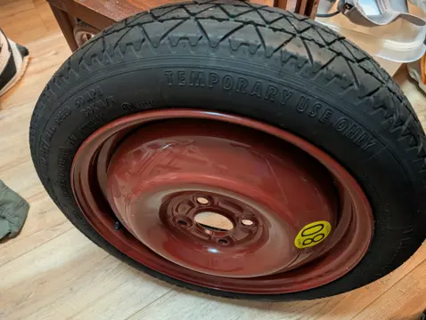 Reserve wiel voor Opel Karl