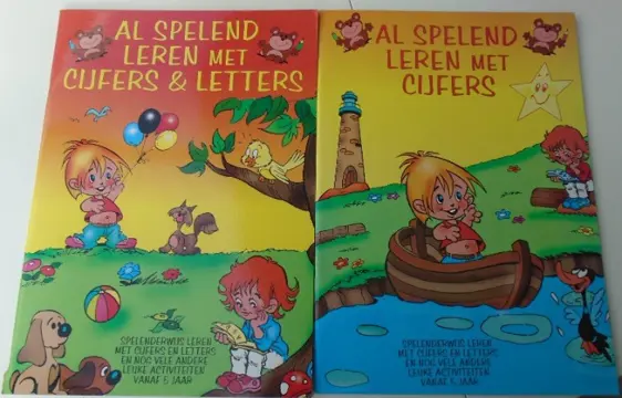 AL SPELEND LEREN MET CIJFERS EN LETTERS SET 9785400432101