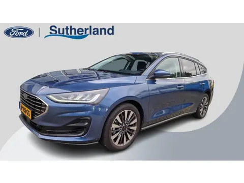 Ford Focus Wagon 1.0 EcoBoost Hybrid Titanium X AGR stoelen | 12 inch Touchscreen | Draadloos Androi