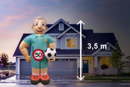 Abraham pop scheidsrechter te huur, landelijke bezorging mog