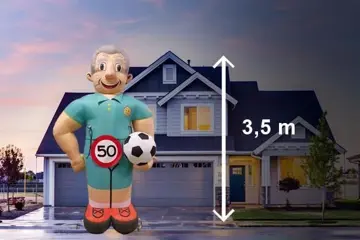 Abraham pop scheidsrechter te huur, landelijke bezorging mog